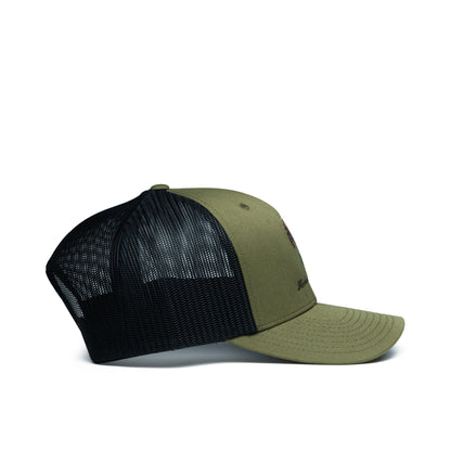 Hooked & Tagged  - Full Strut Embroidered Hat