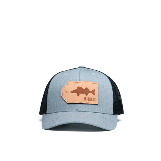 Hooked & Tagged  - Walleye Patch Hat