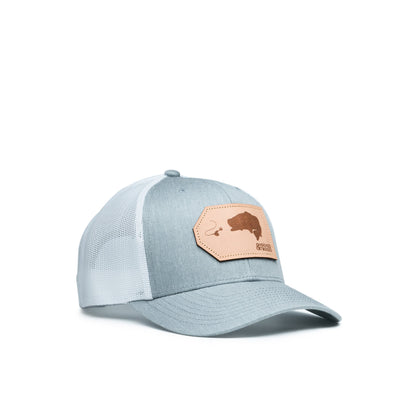 Hooked & Tagged  - Largemouth Bass Patch Hat