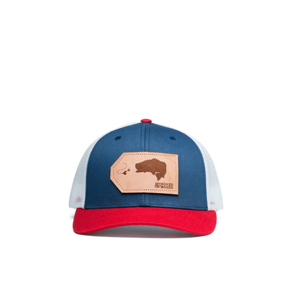 Hooked & Tagged  - Largemouth Bass Patch Hat