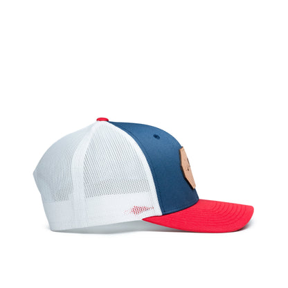 Hooked & Tagged  - Largemouth Bass Patch Hat