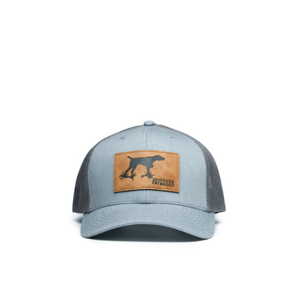 Hooked & Tagged  - Pointer Dog Patch Hat