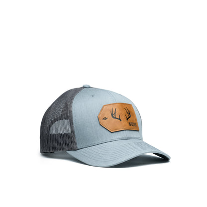 Hooked & Tagged  - Buck Antler Patch Hat