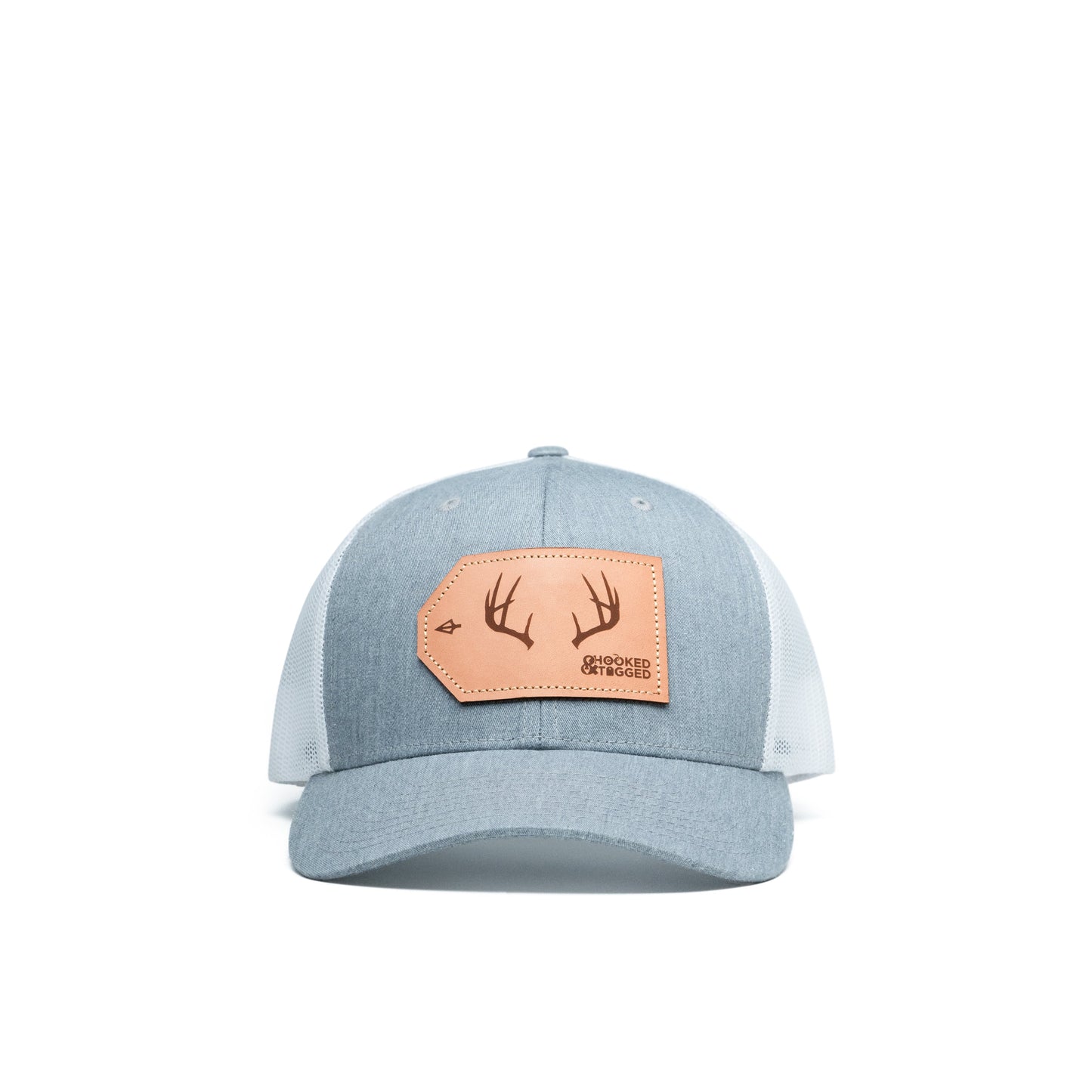 Hooked & Tagged  - Buck Antler Patch Hat