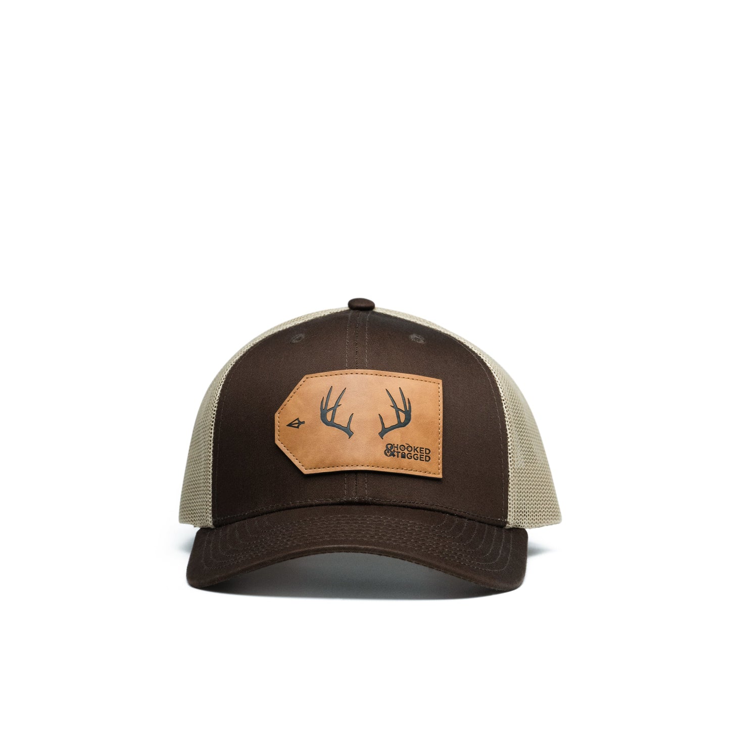 Hooked & Tagged  - Buck Antler Patch Hat