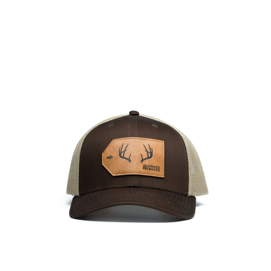 Hooked & Tagged  - Buck Antler Patch Hat