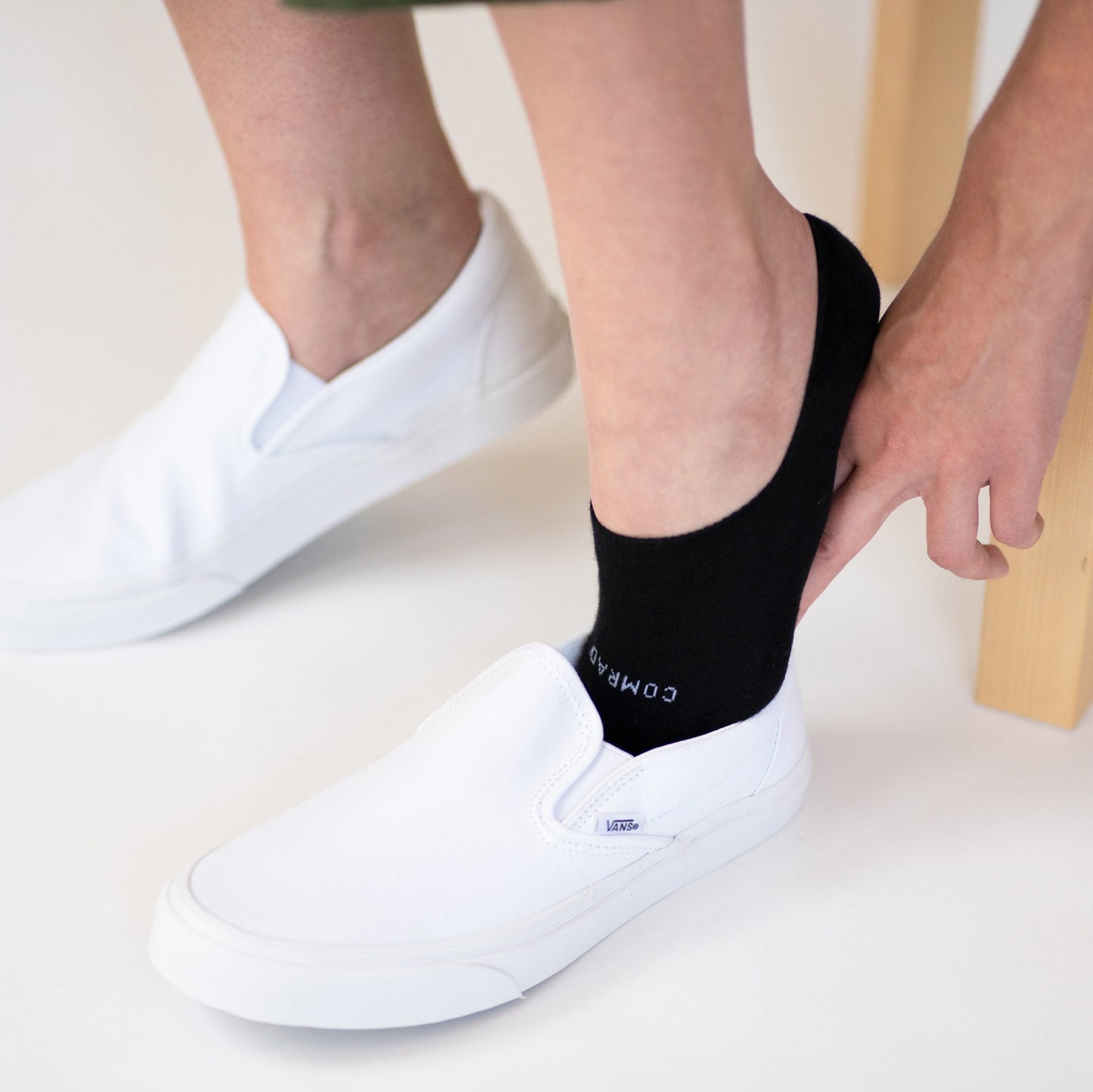 Comrad Combed Cotton No Show Socks – 3 Pack