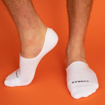 Comrad Combed Cotton No Show Socks