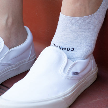 Comrad Combed Cotton No Show Socks