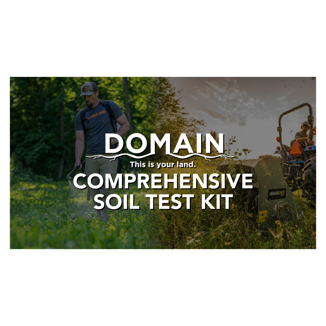 Domain Outdoor Comprehensive Food Plot Soil Test Kit