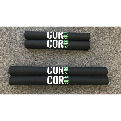 COR Surf Round Roof Rack Pads for Surf and SUP | Long 28" or Short 19"