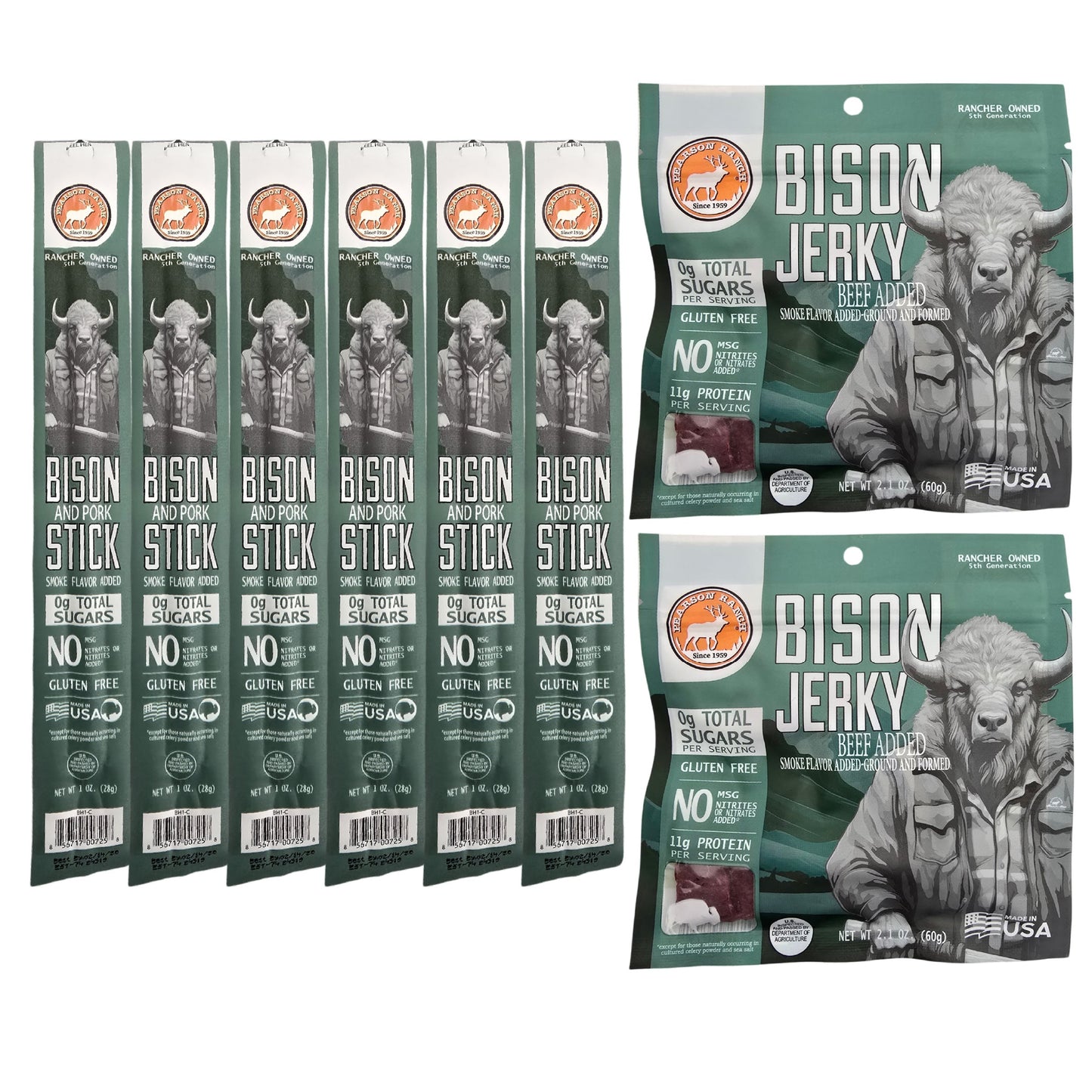 Pearson Ranch - The City Slicker - Buffalo Variety Pack