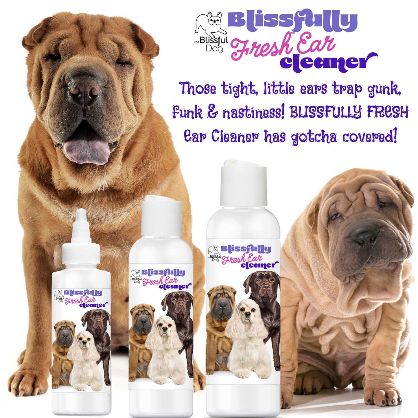The Blissful Dog Blissfully Fresh™ Dog Ear Cleaner