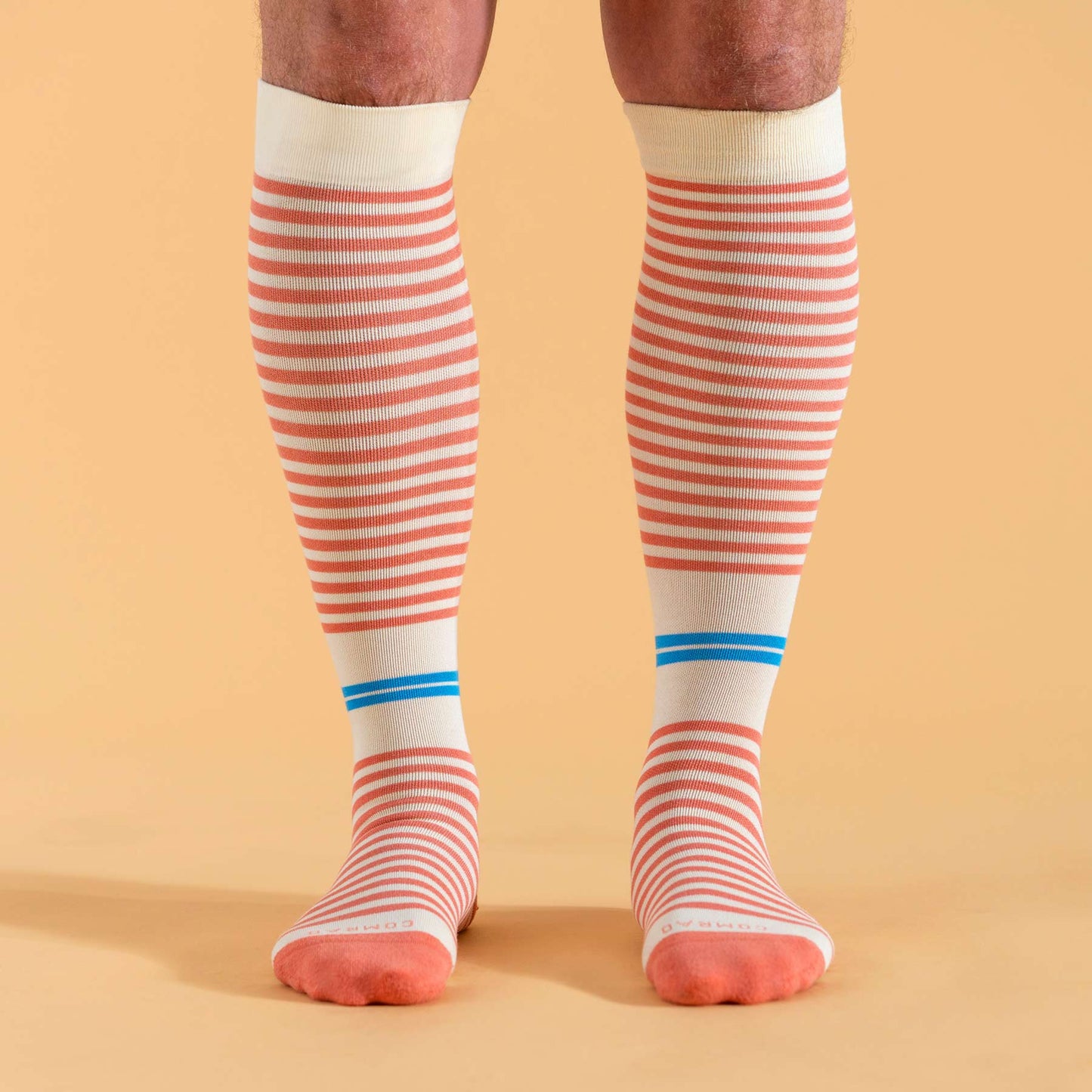 Comrad CloudCotton Compression Socks - Stripes
