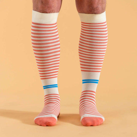 Comrad CloudCotton Compression Socks - Stripes