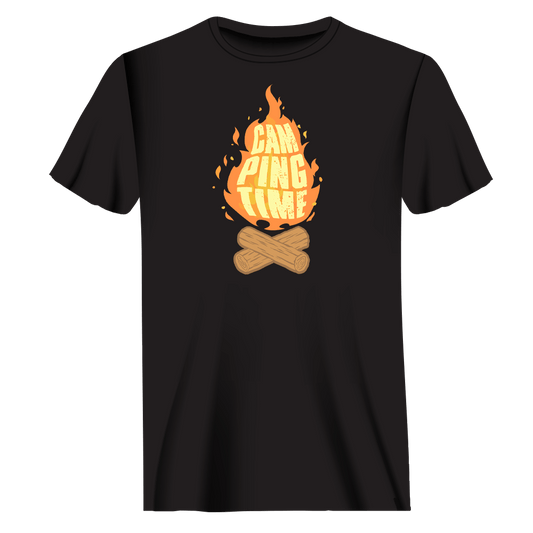 Outdoorzees Camp Fire Man T-Shirt