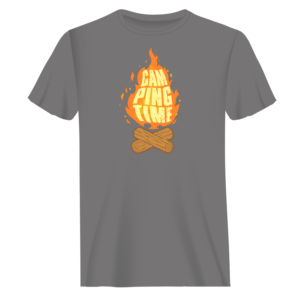 Outdoorzees Camp Fire Man T-Shirt