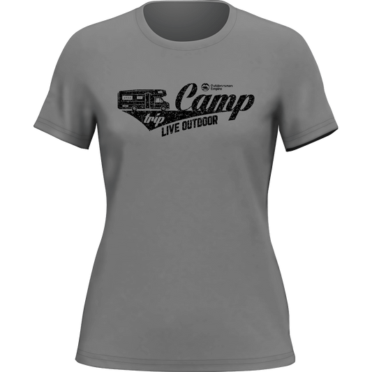Outdoorzees Camp Trip T-Shirt for Women