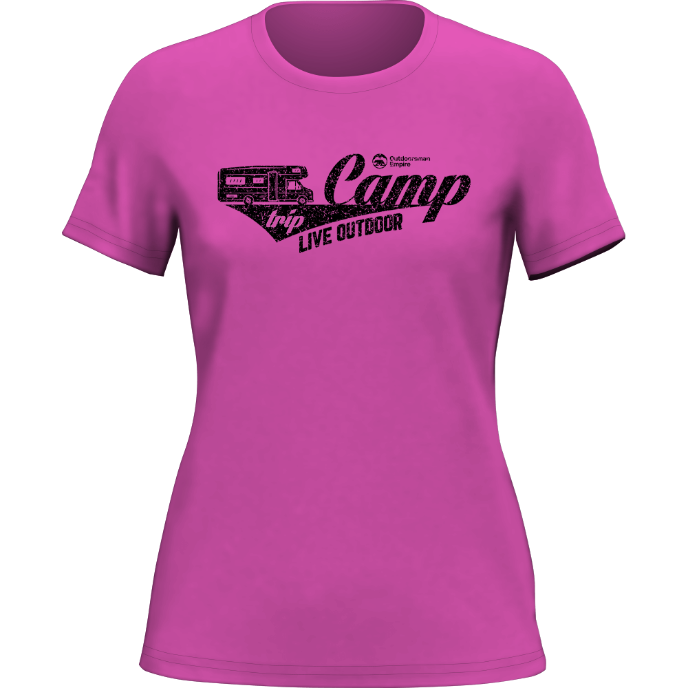 Outdoorzees Camp Trip T-Shirt for Women