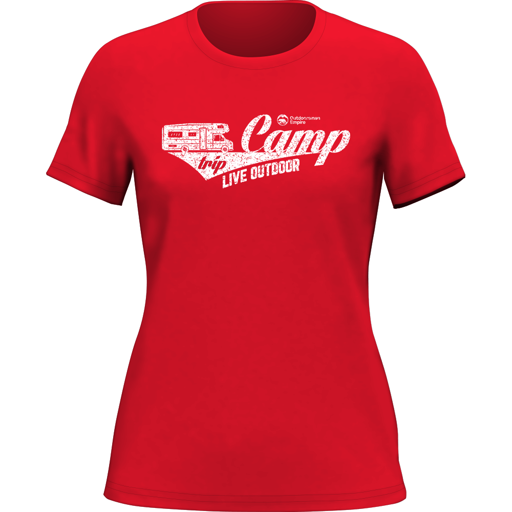 Outdoorzees Camp Trip T-Shirt for Women