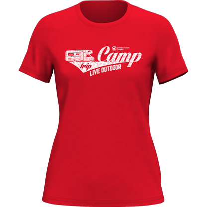 Outdoorzees Camp Trip T-Shirt for Women