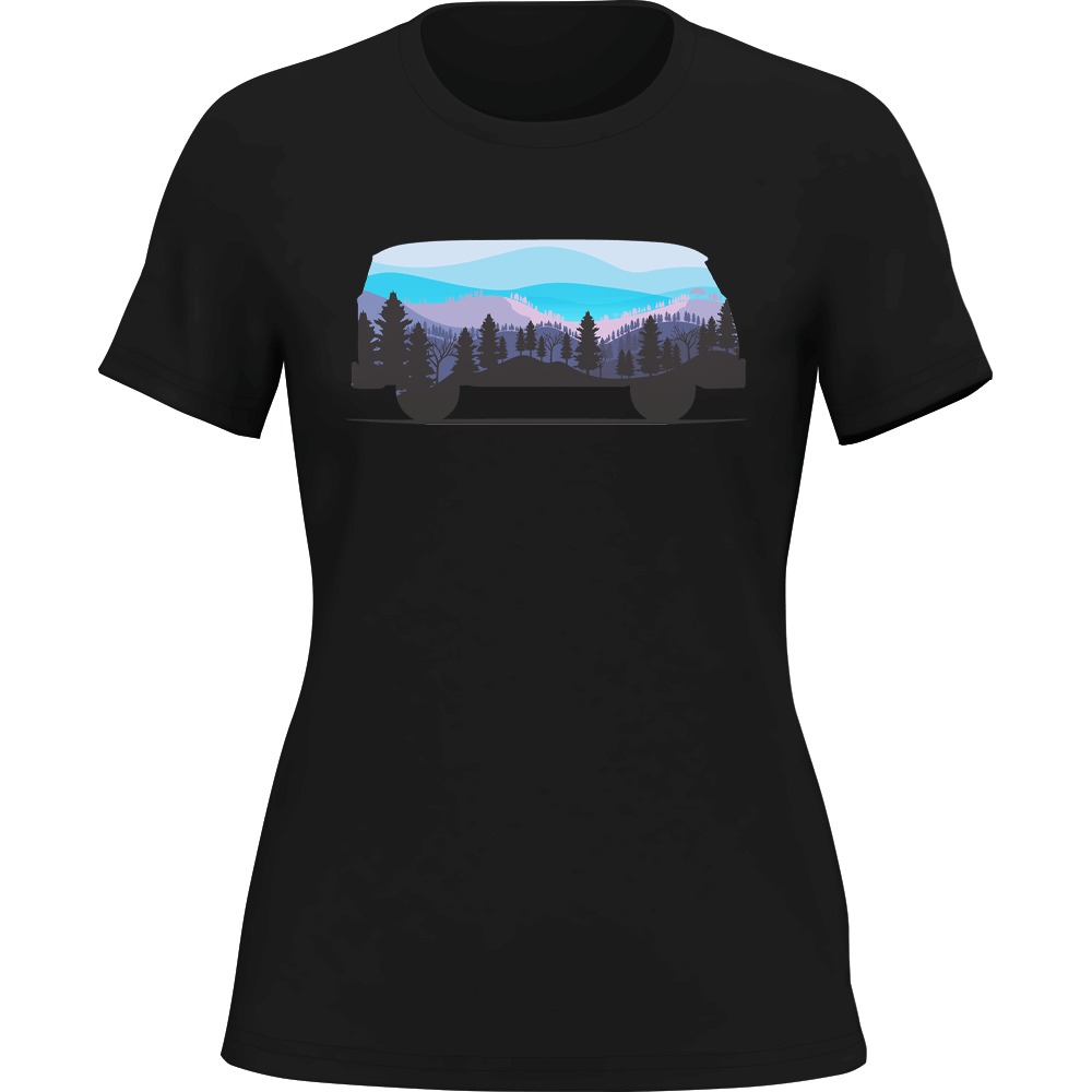 Outdoorzees Camper T-Shirt for Women