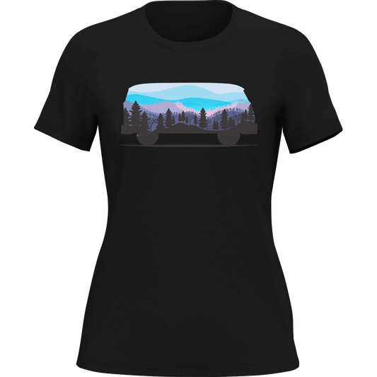 Outdoorzees Camper T-Shirt for Women