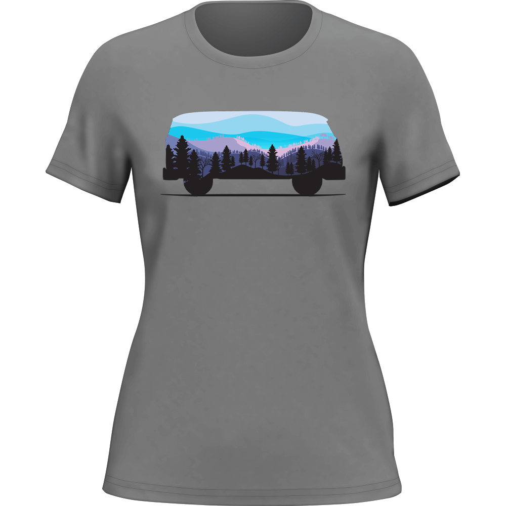 Outdoorzees Camper T-Shirt for Women