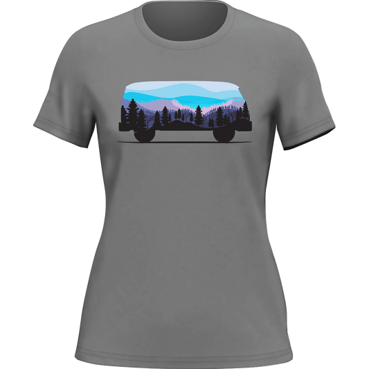 Outdoorzees Camper T-Shirt for Women