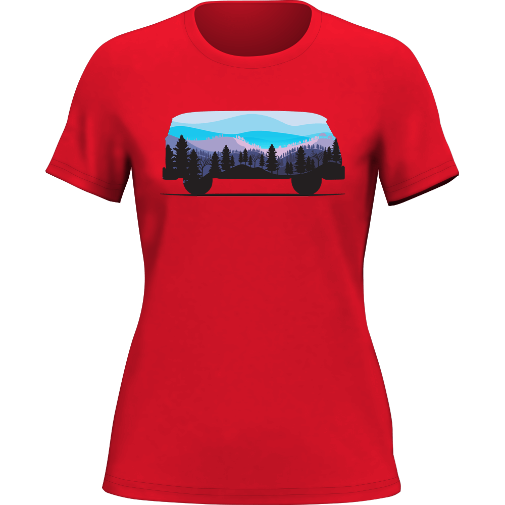 Outdoorzees Camper T-Shirt for Women