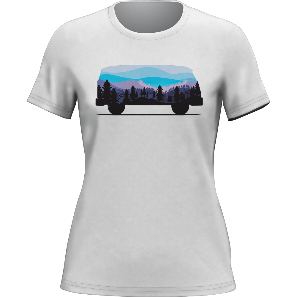Outdoorzees Camper T-Shirt for Women
