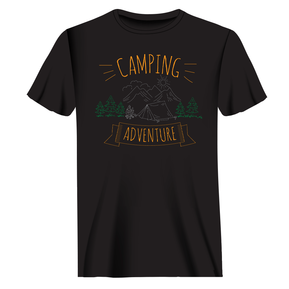 Outdoorzees Camping Adventure Man T-Shirt