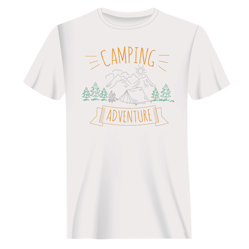 Outdoorzees Camping Adventure Man T-Shirt