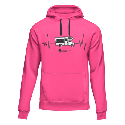 Outdoorzees Camping Cardiogram Unisex Hoodie