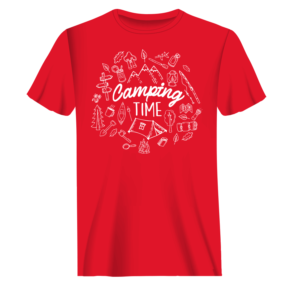 Outdoorzees Camping Elements Man T-Shirt