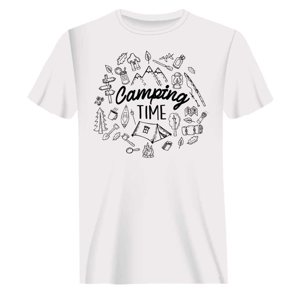 Outdoorzees Camping Elements Man T-Shirt