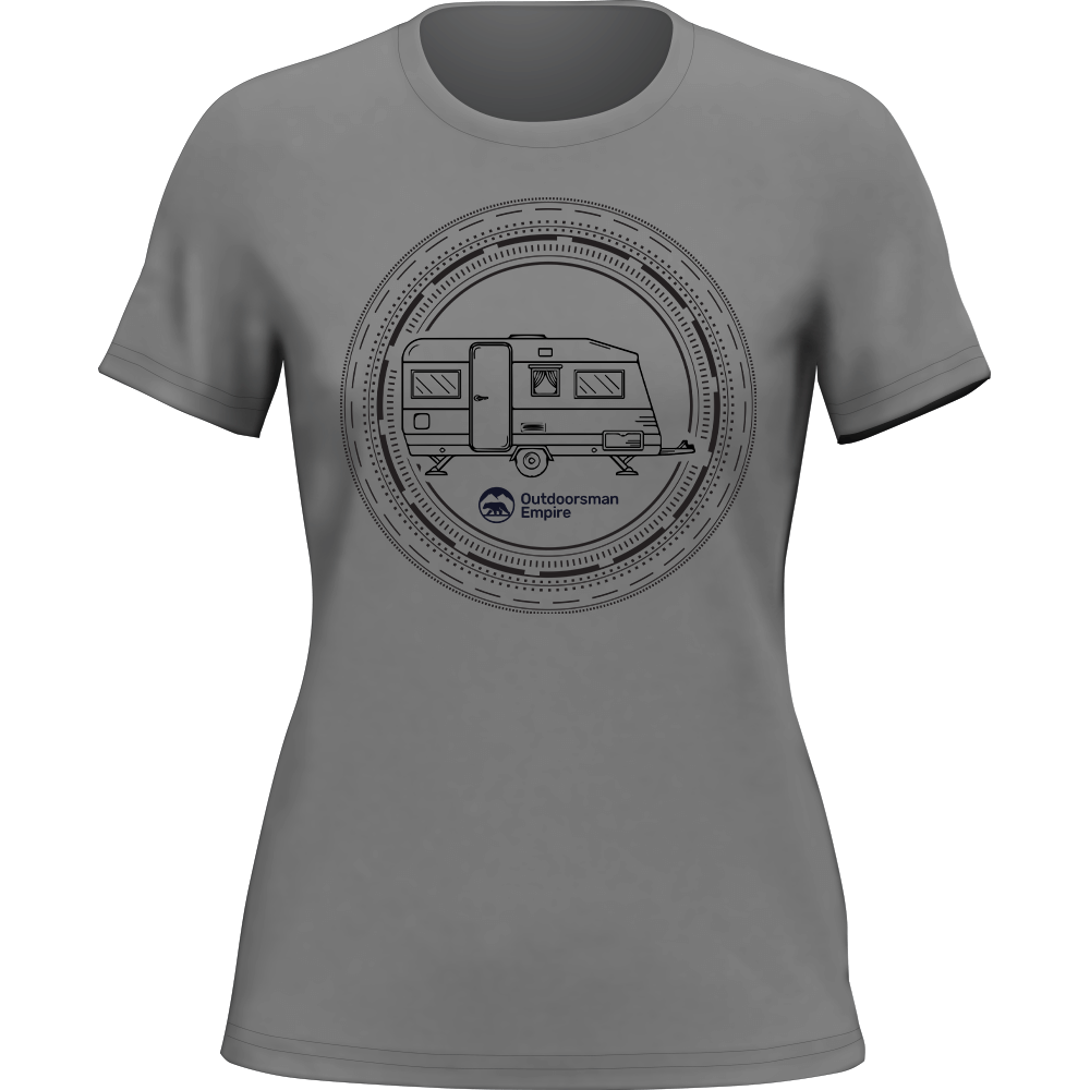 Outdoorzees Camping Kaleidoscope T-Shirt for Women