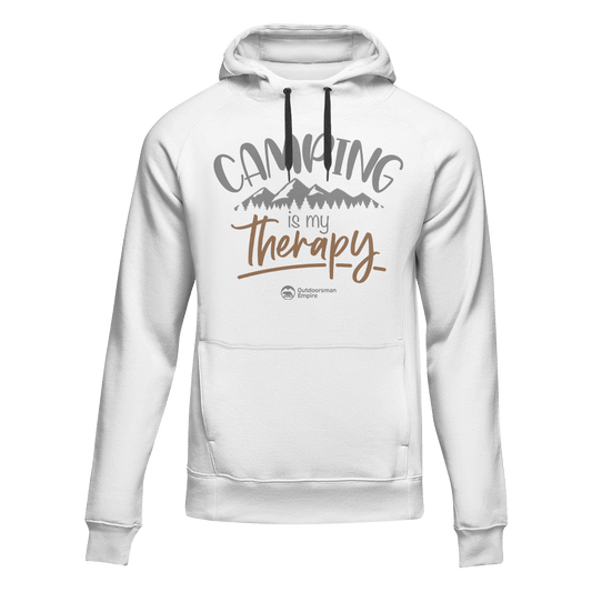 Outdoorzees Camping Is My Therapy Unisex Hoodie