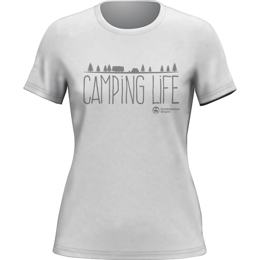 Outdoorzees Camping Life T-Shirt for Women