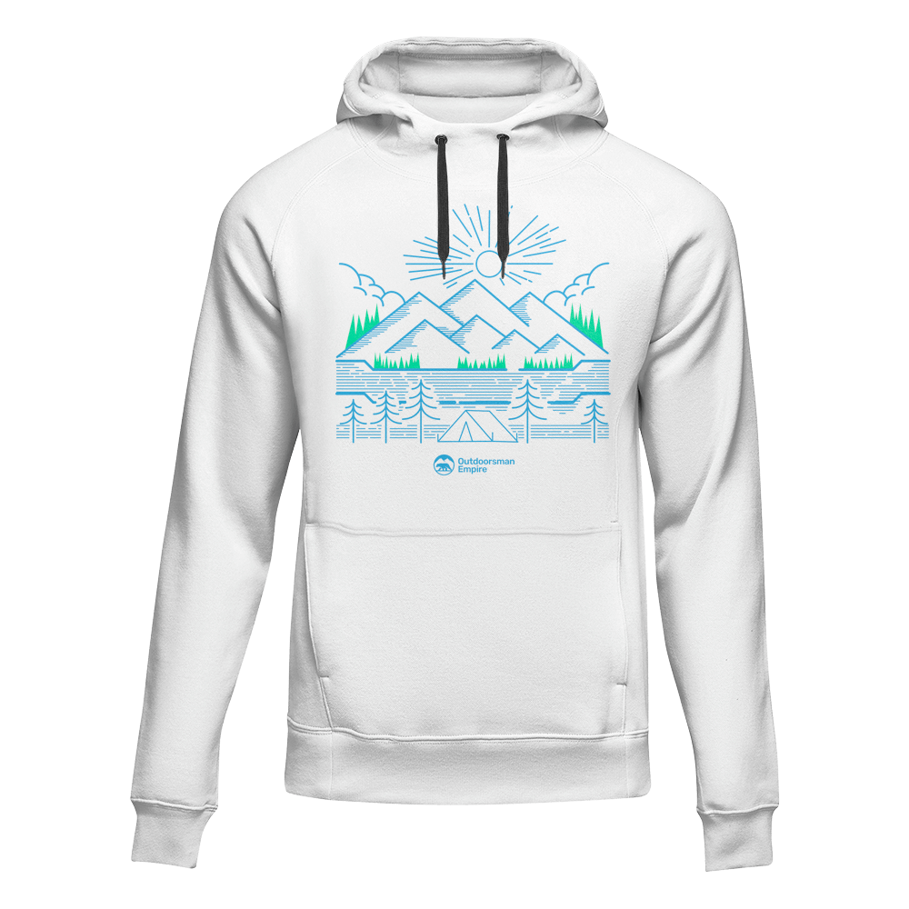 Outdoorzees Camping Lines Unisex Hoodie