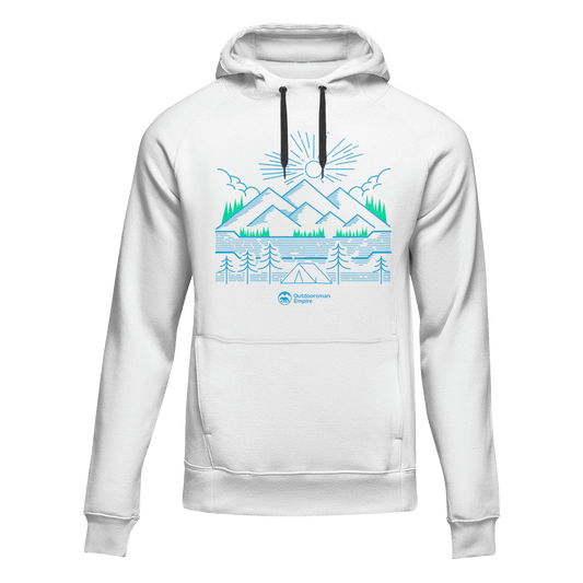 Outdoorzees Camping Lines Unisex Hoodie