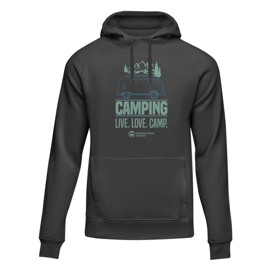 Outdoorzees Camping Live Love Camp Unisex Hoodie