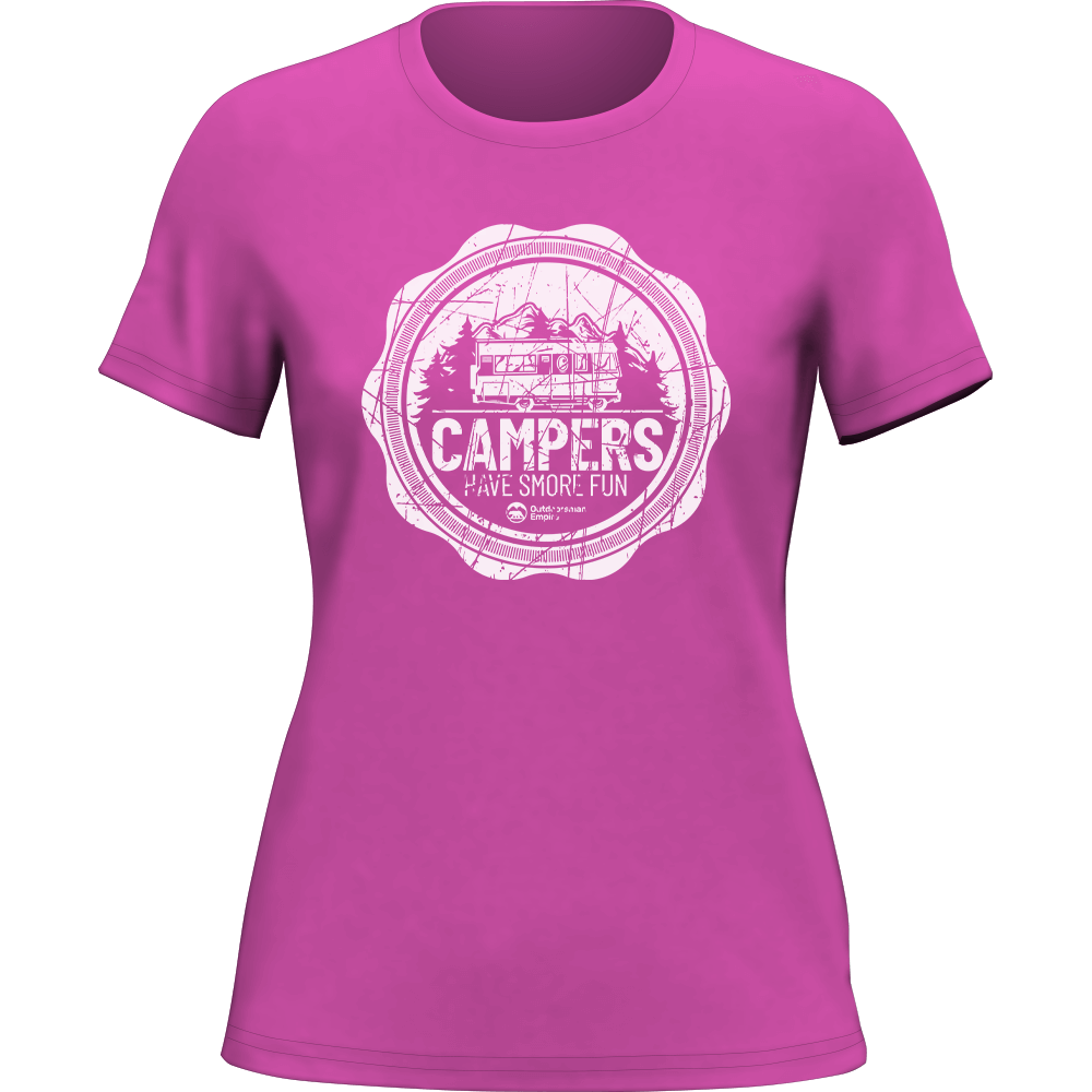 Outdoorzees Camping Seal T-Shirt for Women