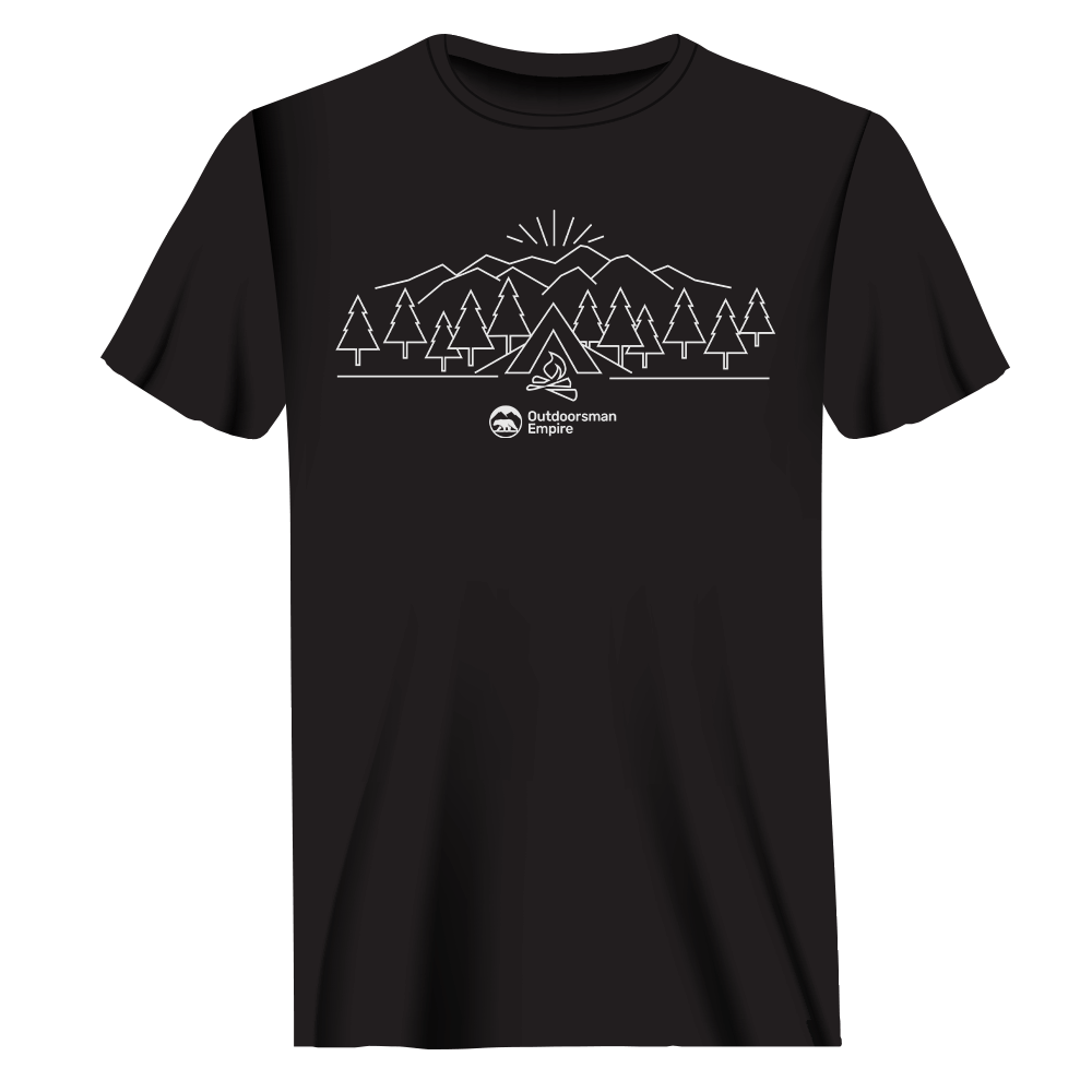 Outdoorzees Camping Triangles Man T-Shirt