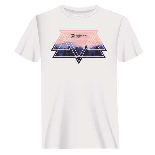 Outdoorzees Camping Triangles Man T-Shirt