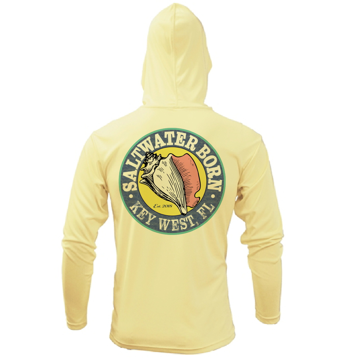 Saltwater Born Baby Turtles Long Sleeve UPF 50+ Dry-Fit Hoodie