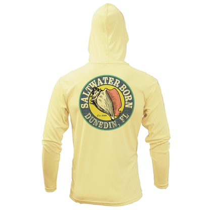 Saltwater Born Dunedin, FL State of Florida Long Sleeve UPF 50+ Dry-Fit Hoodie