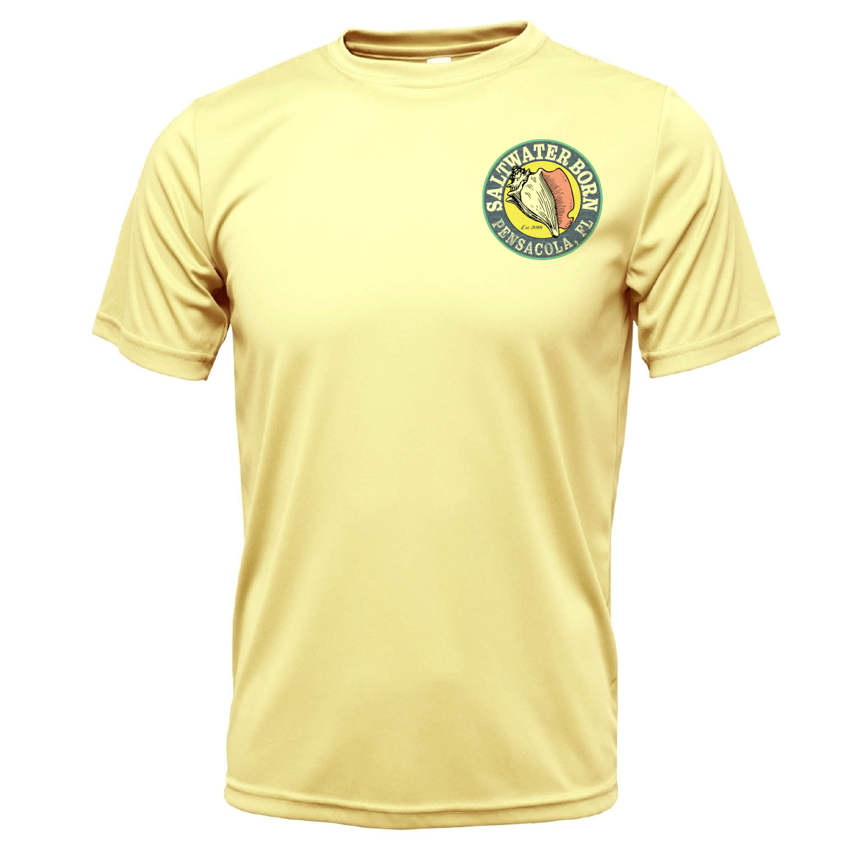 Saltwater Born Pensacola, FL "Surrender The Booty" Men's Short Sleeve UPF 50+ Dry-Fit Shirt