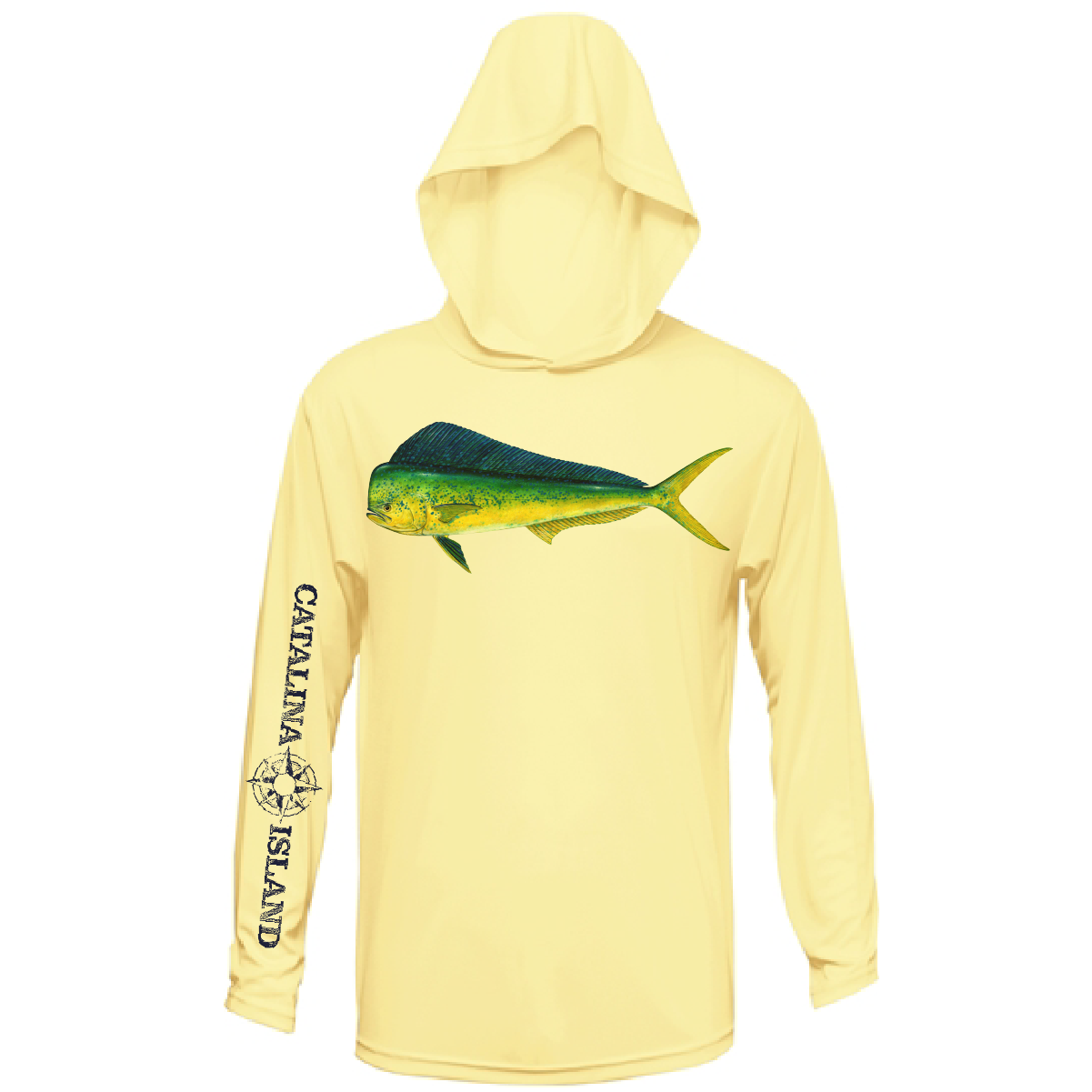 Saltwater Born Catalina Island, CA Dorado Long Sleeve UPF 50+ Dry-Fit Hoodie