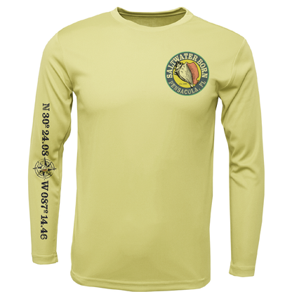 Saltwater Born Pensacola, FL Kraken Long Sleeve UPF 50+ Dry-Fit Shirt